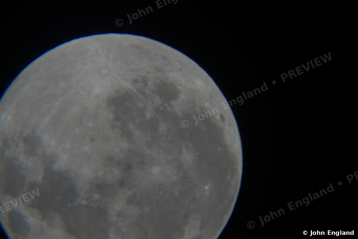 Full Moon Close-Up – Full moon close-up, crater and mare detail.