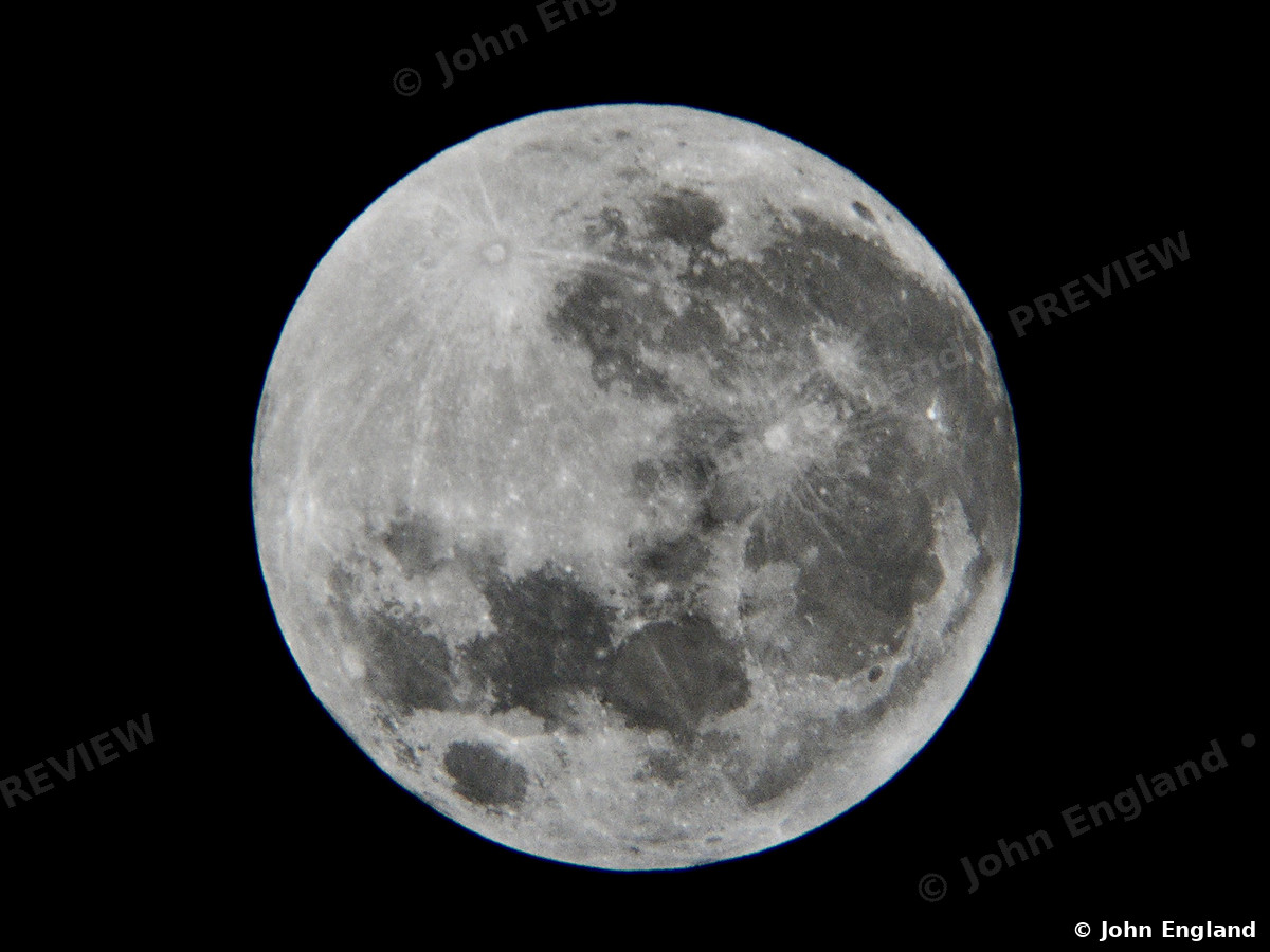 Full Moon, May 2021 – Full moon close-up with crater and mare detail, May 25, 2021.
