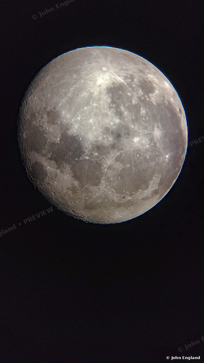 Near-Full Moon – Near-full moon.