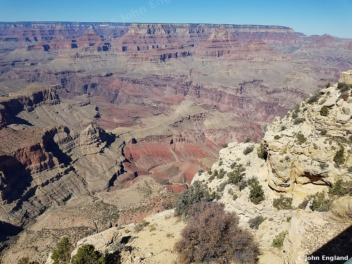 Canyon Depths – Layered canyon walls, Oct 2017.