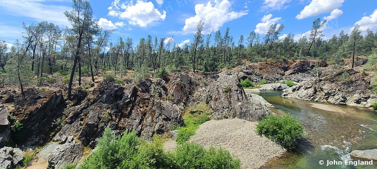 Clear Creek Gorge – Clear Creek Gorge on a bright spring day, Shasta County, CA, Jun 1, 2020.