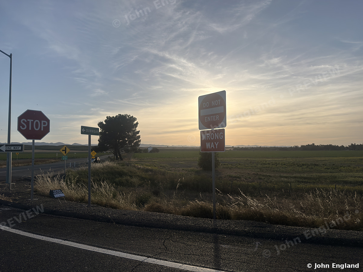 Farmland Sunset, Yolo County – Farmland sunset near Dunnigan, Yolo County, CA. May 20, 2026. John England.