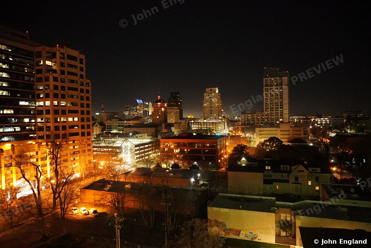 City Night from Above – A city at night from above. Mar 13, 2021. John England.