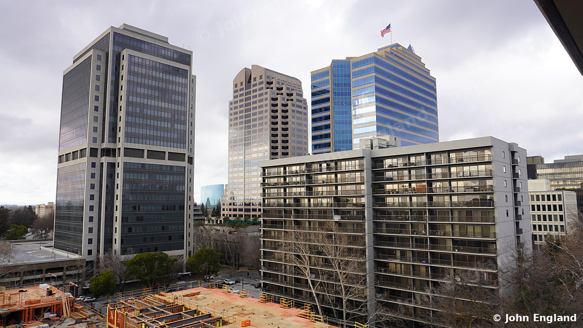 City Towers, Winter Afternoon – City towers on a winter afternoon. Feb 15, 2021. John England.