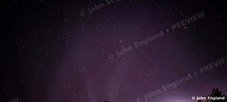 Magenta Star Field – Magenta airglow star field, Northern California, Oct 31, 2019.