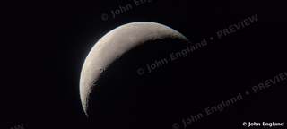 Crescent Moon, March 2021 – Crescent moon, Mar 1, 2021.