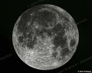 Harvest Full Moon, September 2023 – Full moon, photographed from Northern California near Chico. Sep 28, 2023. John England.