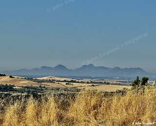 Sutter Buttes from the Skyway – Sutter Buttes from the Skyway, Butte County, California.