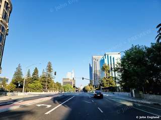 Capitol Mall Morning – Downtown Sacramento street view, Sep 8, 2021.