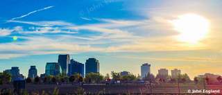 Morning over the Skyline – Morning light over the Sacramento skyline.