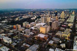 Sacramento Grid – Tree-lined grid of downtown and Midtown Sacramento.