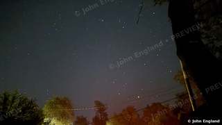 Stars Over Town Glow, Redding – Stars over the town glow of north Redding, CA. Sep 26, 2025. John England.