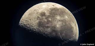 Waxing Gibbous Moon – Waxing gibbous moon. Mar 29, 2021. John England.