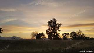 Lone Tree at Sunset – A lone tree at sunset. May 12, 2019. John England.