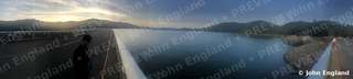 Shasta Lake Panorama from Shasta Dam – Shasta Lake panorama from the Shasta Dam crest, CA. May 26, 2025. John England.