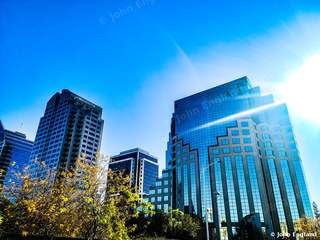 Downtown Sacramento Glass Towers – Glass towers in downtown Sacramento, CA. Nov 23, 2020. John England.